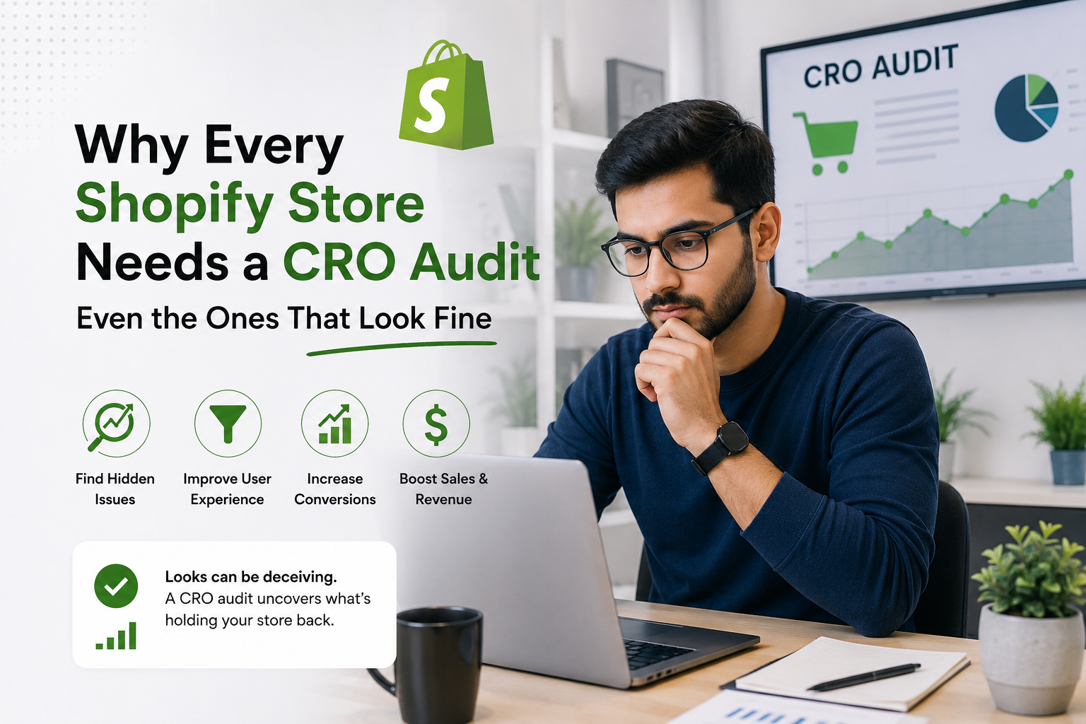 Why every Shopify store needs a CRO audit even the ones that look fine — Satyanam Info Solution