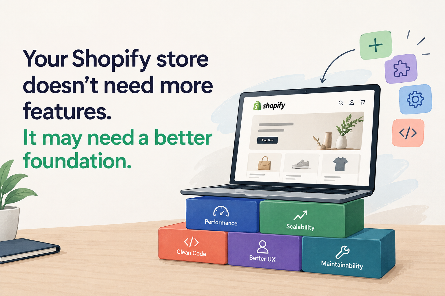 Your Shopify store doesn't need more features — it may need a better foundation | Satyanam Info Solution